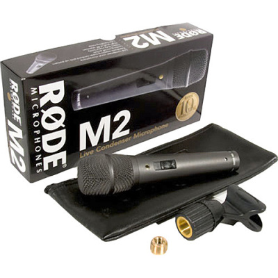 Микрофон RODE M2 конденсаторный суперкардиоидный с выключателем 