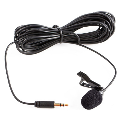 Saramonic SR-XLM1 петличный микрофон моно с кабелем 6м (вход 3,5 мм)