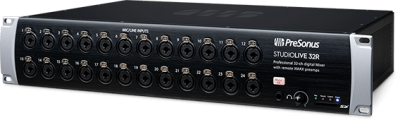 PreSonus StudioLive 32R цифровой микшер/стейджбокс 38 кан.+8 возвратов, 32 аналоговых вх/18вых, 4FX, 4GROUP, 16MIX, 4AUX FX, USB-audio, AVB-audio