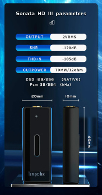 Усилитель для наушников TempoTec Sonata HD III Android Type-C