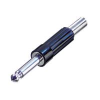 Neutrik NYS203 кабельный разъем Jack 6.3мм TS (моно) штекер пластиковый корпус для кабеля 6мм