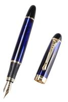 Перьевая ручка Jinhao X450 Lightning Blue 0,5mm (подарочная упаковка) магазин PROAIM