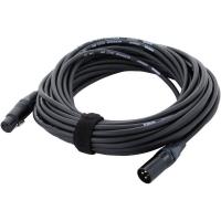 Cordial CPM 2.5 FM микрофонный кабель XLR female—XLR male, разъемы Neutrik, 2.5м, черный