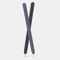 Чехол GOOJODOQ для Apple Pencil 2 (2шт., черный/синий)