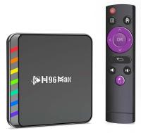 Смарт тв приставка H96 Max W2 4/64 Гб магазин PROAIM