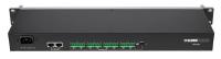KLARK TEKNIK DM8008 конвертор 8 аналоговых выходов из интерфейса ULTRANET, выбор каналов 1-8/9-16, ADC с динамическим диапазоном 120 дБ, Euroblock  
