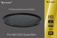 Fujimi 82 мм Pro ND1000 SuperSlim (водозащитный, ультратонкий, коэффициент затемнения 1000х)