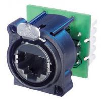 Neutrik NE8FAV-YK панельный разъем RJ45 под зажим провода IDC, пластиковый