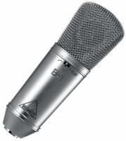 Behringer B-1 кардиоидный конденсаторный микрофон с диафрагмой 1", 20-20000Гц, аттенюатор -10дБ, держатель "паук", кейс