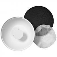 Profoto 901183 Портретная тарелка Softlight Kit (Softlight White, 25° deg Grid, Diffuser, Printed box) в комплекте