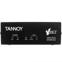 Tannoy Vnet™ USB RS232 Interface USB интерфейс для коммутации системы звукоусиления VNet и компьютера.