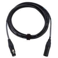 Cordial CPM 3 FM микрофонный кабель XLR female—XLR male, разъемы Neutrik, 3.0м, черный