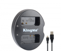 Зарядное устройство двойное KingMa BM015 для Olympus BLN-1