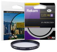 Комплект светофильтров Rekam UV 62мм + переходное кольцо 58-62 мм