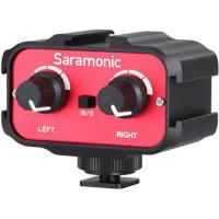 Saramonic SR-AX100 накамерный микшер (1 стерео, 2 моно-входа 3,5 мм) 