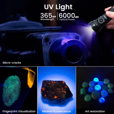 Фонарик Sofirn SR15 UV