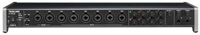 Tascam US-20x20  рэковый USB аудио/MIDI интерфейс, 20 входов (8 мик.XLR+2 лин.Jack+ADAT+SPDIF), 20 выходов (10 Jack+ADAT+SPDIF), MIDI IN / MIDI OUT