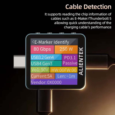 USB-тестер Alientek C2 Pro магазин PROAIM