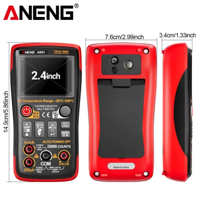 Мультиметр тепловизор Aneng AR01