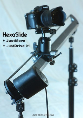 Моторизация HexaSlide JustDrive 02