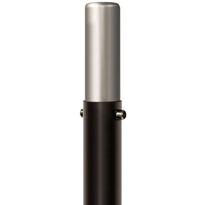 Ultimate Support TS-80B алюминиевая спикерная стойка на треноге, грузоподъемность до 68.2 кг, высота 1118-2007мм, вес 3.3кг, черная