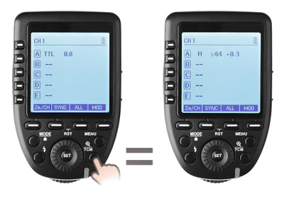 Пульт-радиосинхронизатор Godox Xpro-S TTL для Sony