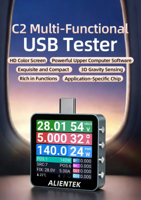 USB тестер Alientek C2