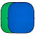 Фон складной FST BP-025 зеленый/синий 100х150, шт