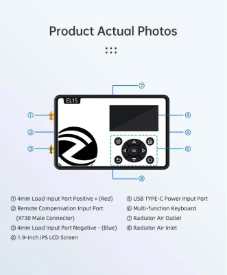 Тестер Alientek EL15
