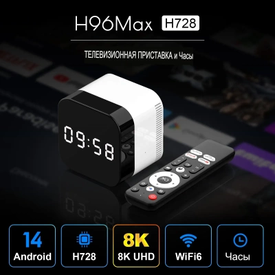 ТВ приставка H96 MAX H728 4/32