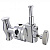 Крепежная головка KUPO KCP-210 2-1/2" Grip Head with 16mm Baby Spigot-Silver 
