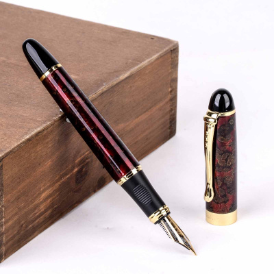 Перьевая ручка Jinhao X450 Red Ice 0,5mm (подарочная упаковка)