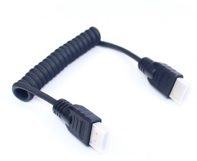 Кабель Lanparte HDMI-HDMI спираль