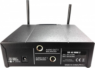 AKG WMS40 Mini2 Mix Set US25AC (537.5/539.3) радиосистема с приёмником SR40 Mini Dual, 1 портативным и 1 ручным передатчиками