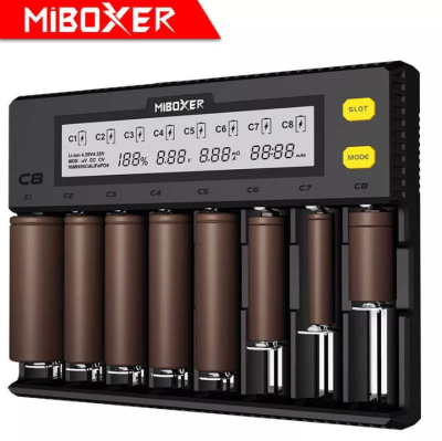 Зарядное устройство Miboxer C8 универсальное