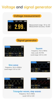 Тестер пинцет Alientek LT1 LCR