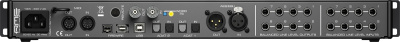 RME Fireface 802 интерфейс USB / FireWire 60-канальный (2 ADAT, AES/EBU, аналог), 192 кГц. 1U