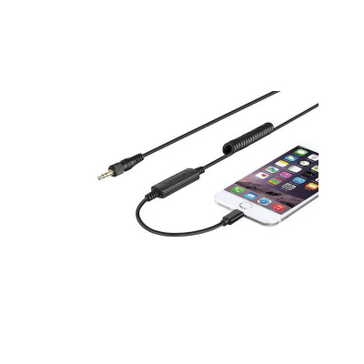 Saramonic LC-C35 кабель переходник с 3,5 мм на Apple Lightning Audio