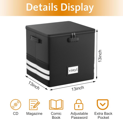 Ящик коробка для винила VEKER VB-1 магазин PROAIM