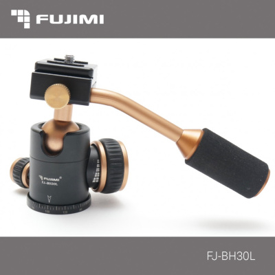 Fujimi FJ-BH30L Универсальная шаровая голова (съёмная рукоятка упрощающая видеосъёмку). макс. нагр. 6 кг.