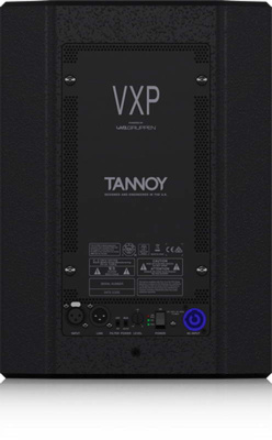 Tannoy VXP 8 черная активная АС. Встроенный усилитель класса D - IDEEA от Lab.gruppen. 1х8" DualConcentric. SPL 114дБ (продолж.), 120дБ (пик.)