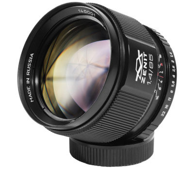 Объектив МС Зенитар 1.4/85 байонет Nikon F