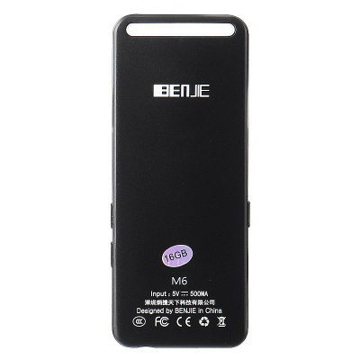 Плеер Benjie M6 Bluetooth 16Gb Черный
