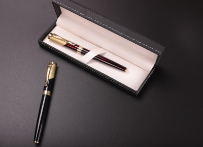 Перьевая ручка Jinhao X450 Lightning Blue 0,5mm (подарочная упаковка)