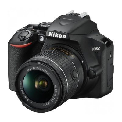 Зеркальный фотоаппарат Nikon D3500 Kit 18-55 VR AF-P Black