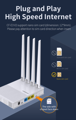 Роутер Comfast CF-E3 V3 4G LTE