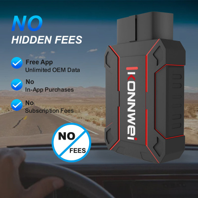Автомобильный сканер Konnwei MAXOBD