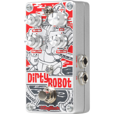 Digitech Dirty Robot педаль эффектов Stereo Mini Synth
