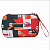 Жесткий кейс для ракетки настольного тенниса Huieson Hard Quare (Red/Green)