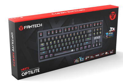 Оптико-механическая игровая клавиатура Fantech MK872 Optilite